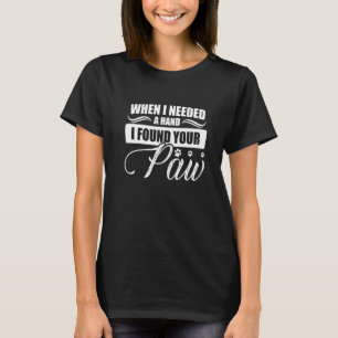 Camiseta Quando Precisava De Uma Mão Encontrei O Seu Amor D