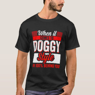 Camiseta Quando Se Trata De Estilo Canino I’M 100% Beh
