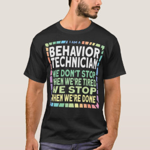 Camiseta Quando terminarmos o comportamento técnico da ABA