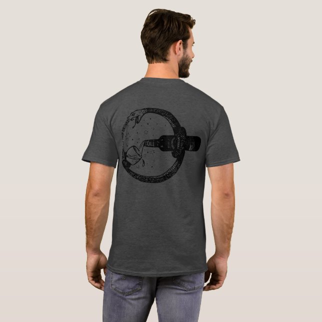 Camiseta Quando um FAIP Bebe (Parte Traseira Completa)