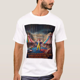 Camiseta Quando Um Palhaço Se Move Para Um Palácio...