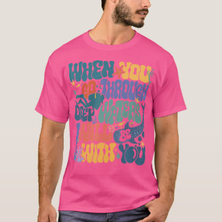 Camiseta Quando Você Atravessa Águas Profundas Vbs 2024 Chr