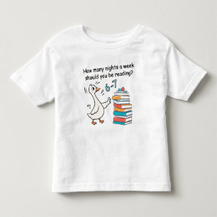 Camiseta Quantas Noites por Semana Você Deve Ler 6-7