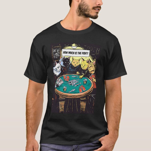 Camiseta Quanto é o Humor de Gato Peixe (Frente)