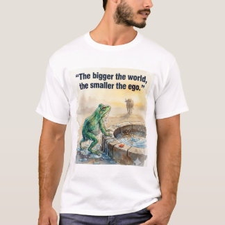 Camiseta Quanto Maior O Mundo.