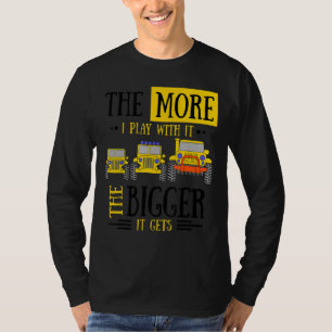 Camiseta Quanto Mais Brinco Com Ele, Maior É O Computador