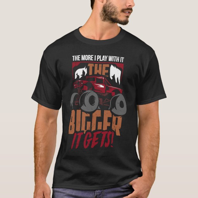 Camiseta Quanto Mais Brinco Com Ele, Maior Será O Monstro (Frente)