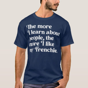 Camiseta Quanto mais eu souber sobre o Pessoas, mais eu gos