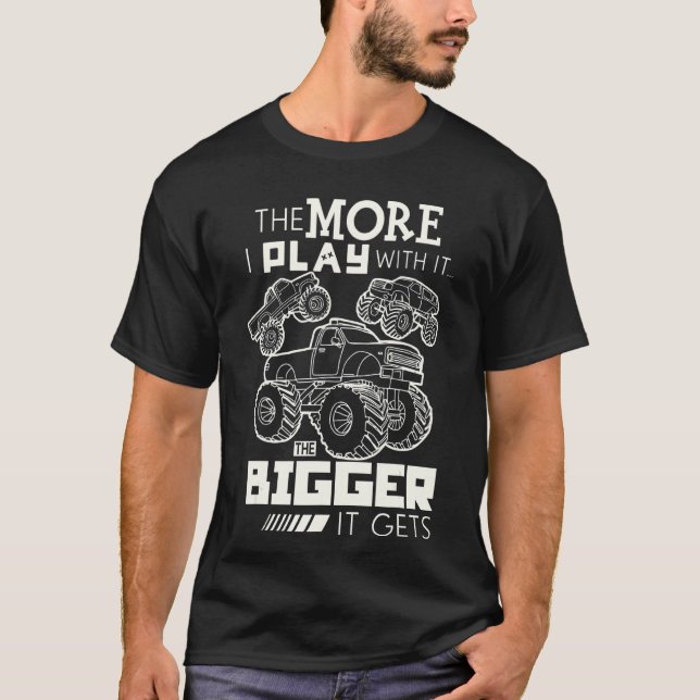Camiseta Quanto mais eu toco com ele maior fica engraçado (Frente)