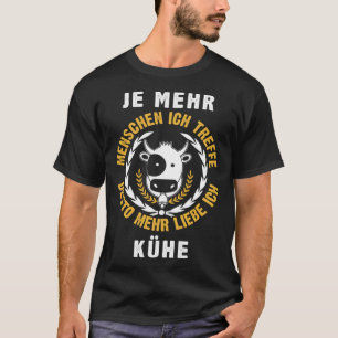 Camiseta Quanto Mais Pessoas Eu Conheço Mais Eu Amo Minha