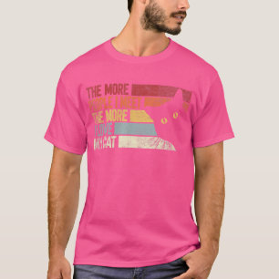 Camiseta Quanto Mais Pessoas Eu Encontro Mais Eu Amo Meu Ga