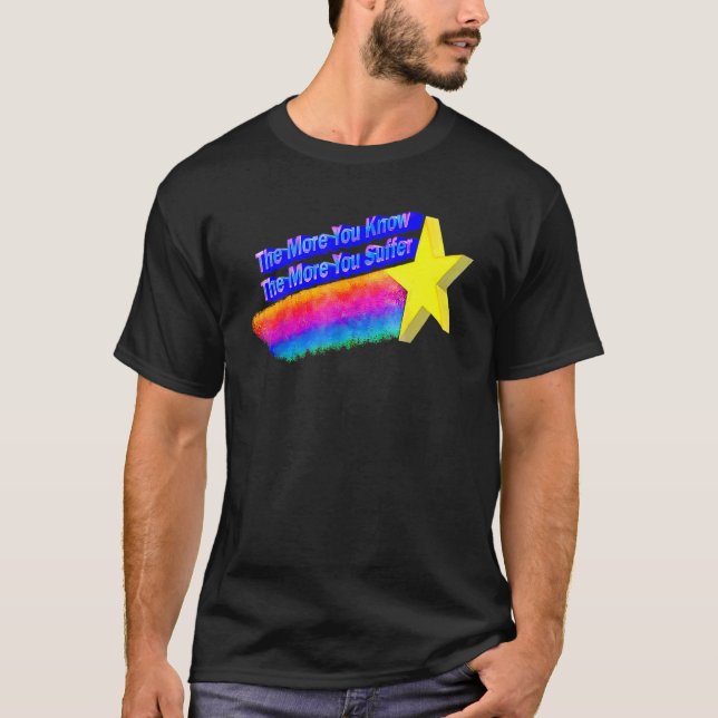 Camiseta Quanto Mais Você Sabe, Mais Sofrerá (Frente)