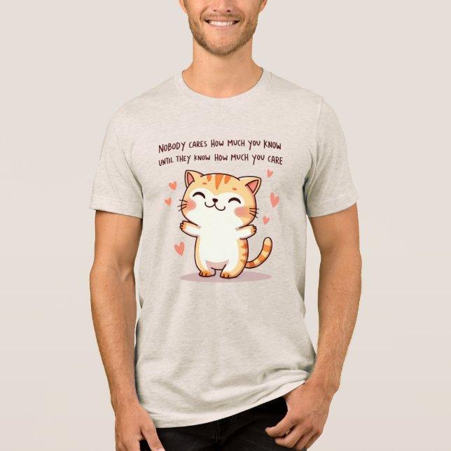 Camiseta Quanto Você Se Importa (Frente)