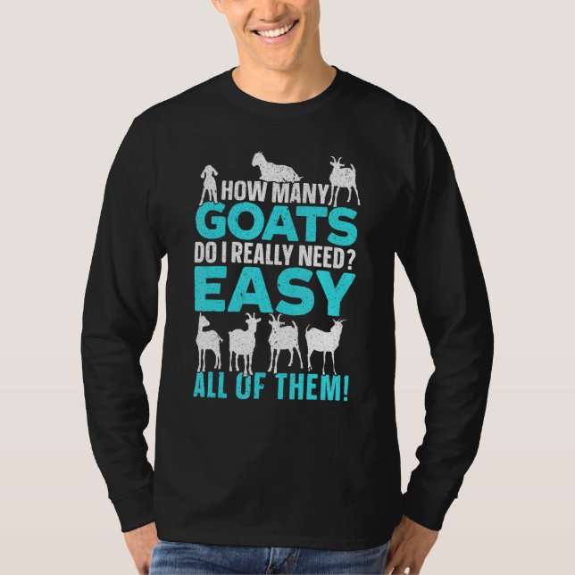 Camiseta Quantos Caprinos Eu Preciso De Todos (Frente)