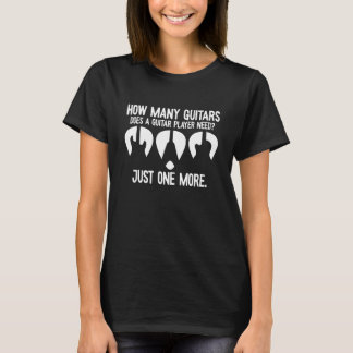 Camiseta Quantos guitarras precisa de um guitarrista