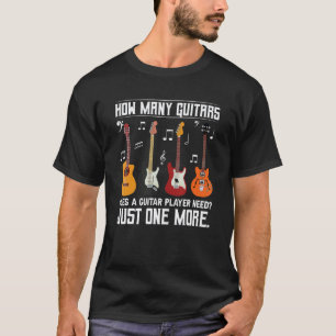 Camiseta Quantos Violões Para Guitarrista