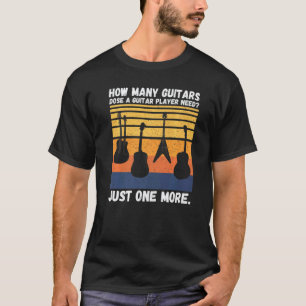 Camiseta Quantos Violões Para Músico Homem Tocador de Viol
