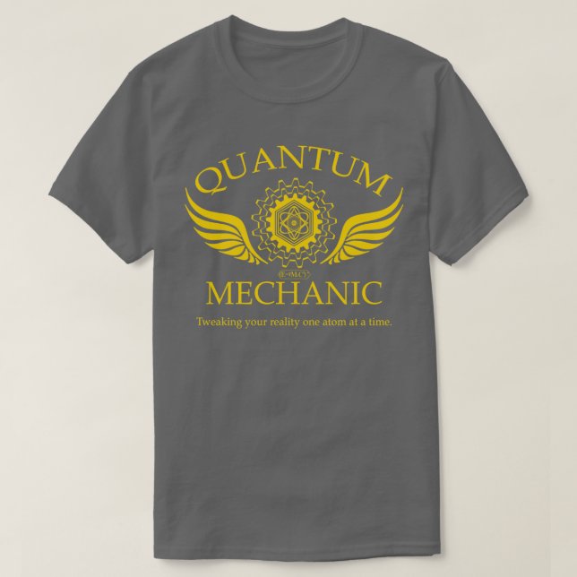 Camiseta QUANTUM MECHANICTShirt 1  (Frente do Design)