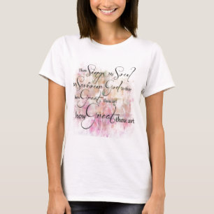 Camiseta Quão grande és