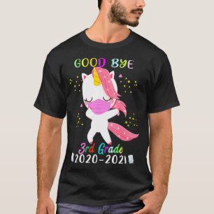 Camiseta Quarantine Dabbing Unicorn 3º ano Dia passado 2021