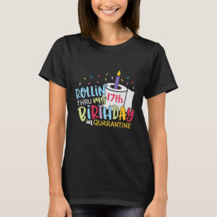 Camiseta Quarentena Aniversário Qualquer Vela De Papel De 