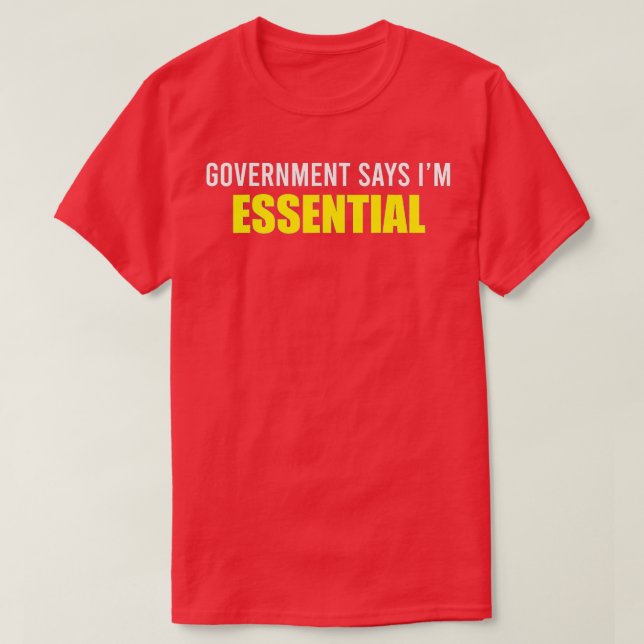 Camiseta Quarentena de Enfermeiro de Trabalho 2020 (Frente do Design)
