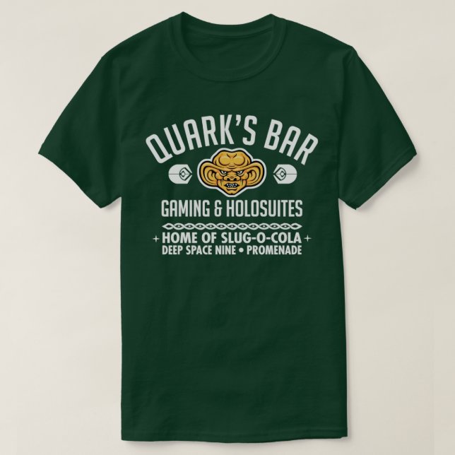 Camiseta Quarks Bar Vintage (Frente do Design)