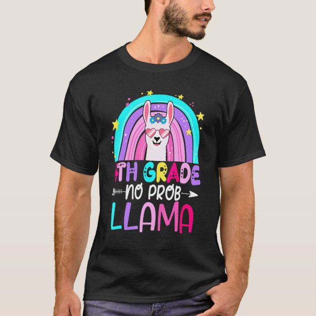 Camiseta Quarta Equipe Professor do 4º Ano Arco-íris Sem Pr (Frente)