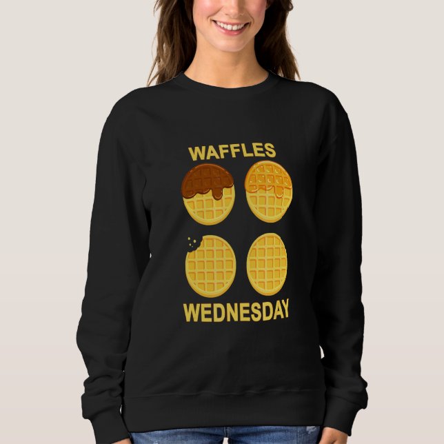 Camiseta Quarta-feira de Waffle Congelado Caseiro (Frente)