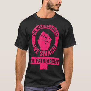 Camiseta Quarta-Feira, Esmagamos O Patriarcado Dos Direitos