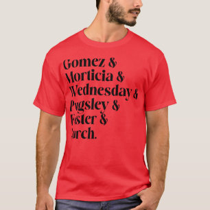 Camiseta Quarta-feira - Lista