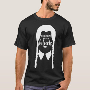 Camiseta Quarta-feira Vestimos Preto
