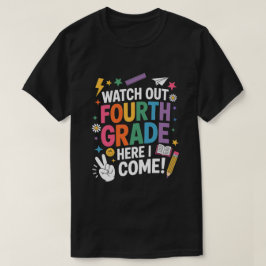Camiseta Quarta Série, Aqui Vou Eu