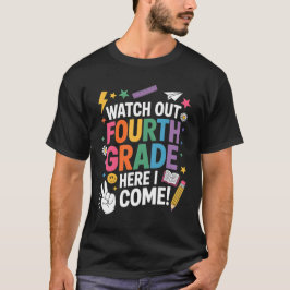Camiseta Quarta Série, Aqui Vou Eu
