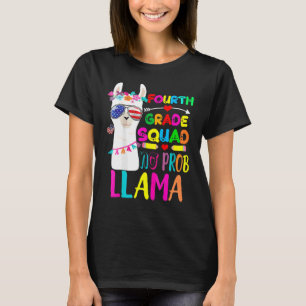 Camiseta Quarta Série Sem Problema Llama Professor da 4ª Sé