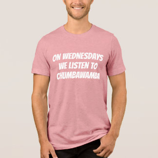 Camiseta Quartas-feiras Chumbawamba