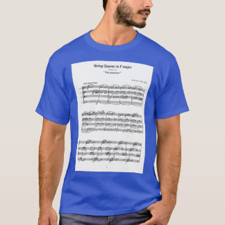 Camiseta Quarteto Americano de Dvorak