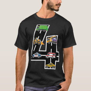 Camiseta Quarto Aniversário do 4º Aniversário do 4º Anivers