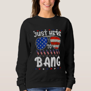 Camiseta Quarto De 4 De Julho, Estou Aqui Para Bang