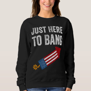 Camiseta Quarto De 4 De Julho, Estou Aqui Para Bang