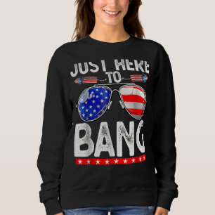 Camiseta Quarto De 4 De Julho, Estou Aqui Para Bang