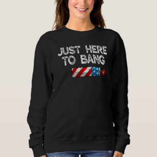 Camiseta Quarto De 4 De Julho, Estou Aqui Para Bang