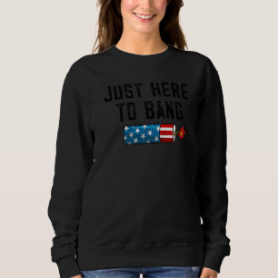 Camiseta Quarto De 4 De Julho, Estou Aqui Para Bang