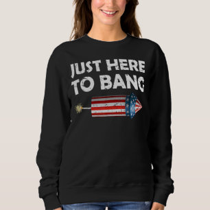 Camiseta Quarto De 4 De Julho, Estou Aqui Para Bang