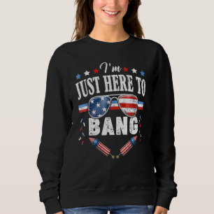 Camiseta Quarto De 4 De Julho, Estou Aqui Para Bang