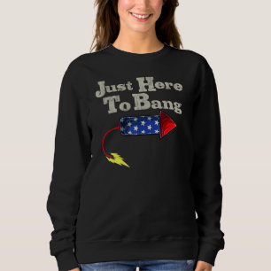Camiseta Quarto de 4 de julho, estou aqui para bater 4