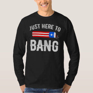 Camiseta Quarto de 4 de julho, estou aqui para bater 4