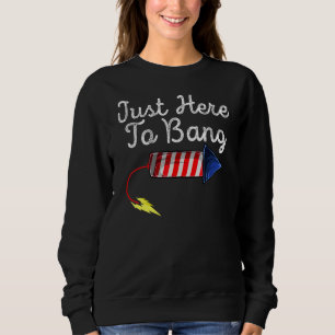Camiseta Quarto de 4 de julho, estou aqui para bater 4