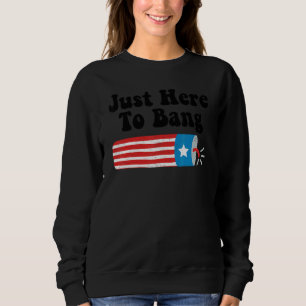 Camiseta Quarto de 4 de julho, estou aqui para bater 4