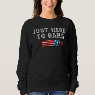 Camiseta Quarto de 4 de julho, estou aqui para bater 4
